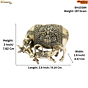 Brass Cow & Calf 3 Inch KBH10384