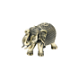 Brass Elephant Statue KBH10387