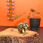 Brass Elephant Statue KBH10387