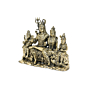 Brass Shiv Parivar Idol  5 Inch  KBH10389