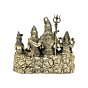 Brass Shiv Parivar Idol  5 Inch  KBH10389