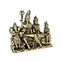 Handcrafted Brass Shiv Parivar Idol KBH10390