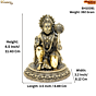 Brass Hanuman Idol KBH10391
