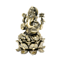 Brass Ganesha Idol  4 Inch KBH10393