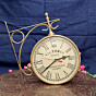 Metal Double Sided Victorian Style Station Clock for Home & Office Decor BH10397