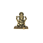 Mini Brass Ganesha Idol KBH10420