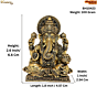 Brass Ganesha Idol KBH10423