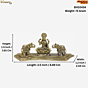 Brass Gaj Lakshmi Idol KBH10434