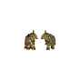 Brass Elephant Figurine 1 Inch KBH10463