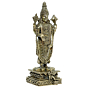 Brass Balaji Idol Lord Venkateswara Tirupati Balaji Murti for Home Temple, Pooja Room & Spiritual Decor BH10470