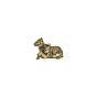Mini Brass Nandi Idol  1 Inch KBH10478