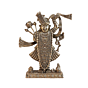 Brass Shreenathji Idol Lord Krishna Shreenathji Murti for Home Temple, Pooja Room & Spiritual Decor BH10479