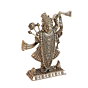 Brass Shreenathji Idol Lord Krishna Shreenathji Murti for Home Temple, Pooja Room & Spiritual Decor BH10479