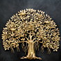 Large Brass Tree Sculpture KBH10484