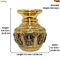 Brass lakshmi Pot KBH10488