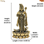 Brass Kartikeya Idol KBH10494