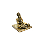 Brass Hanuman 4 Inch KBH10496
