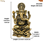 Brass Ganesha Idol  KBH10498