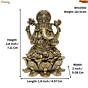Brass Ganesha Idol KBH10502