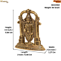 Brass Tirupati Balaji Statue KBH10552