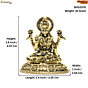 Brass Saraswati maa 6 Inch KBH10370