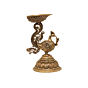 Brass Peacock Diya 5 Inch KBH10591