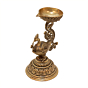 Brass Peacock Diya 5 Inch KBH10591