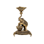 Brass Elephant Diya or Oil Lamp KBH10592