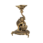 Brass Elephant Diya or Oil Lamp KBH10592