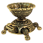 Brass Tortoise Diya 1 Inch KBH10593