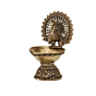 Brass Peacock Diya or Oil Lamp KBH10594