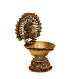 Brass Peacock Diya  KBH10595
