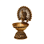Brass Peacock Diya  KBH10595