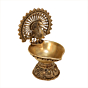 Brass Peacock Diya  KBH10595