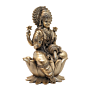 Brass Lakshmi Idol for Home Temple & Decor BH10598