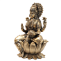 Brass Lakshmi Idol for Home Temple & Decor BH10598