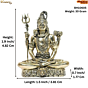 Brass Shiv Idol KBH10605