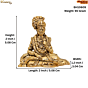 Brass sahajanand swami Idol 2 Inch KBH10609