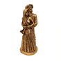 Brass Rajasthani Couple Showpiece 7 Inch KBH10614