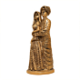 Brass Rajasthani Couple Showpiece 7 Inch KBH10614