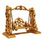 Brass Laddu Gopal Jhula  KBH10625