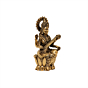 Brass Saraswati Maa Idol 4 Inch  KBH10664