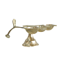 Handmade Brass Aarti Diya with Handle | KBH10675