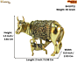 Brass Cow & Calf statue KBH10711