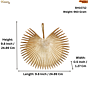 Brass Leaf Decor KBH10712