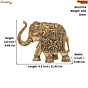 Brass Elephant statue KBH10714