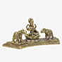 Brass Gaj Lakshmi Statue KBH10717