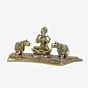 Brass Gaj Lakshmi Statue KBH10717