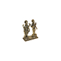 Brass Vishnu Lakshmi Statue KBH10725