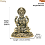 Brass Lakshmi Idol  2 Inch  KBH10736